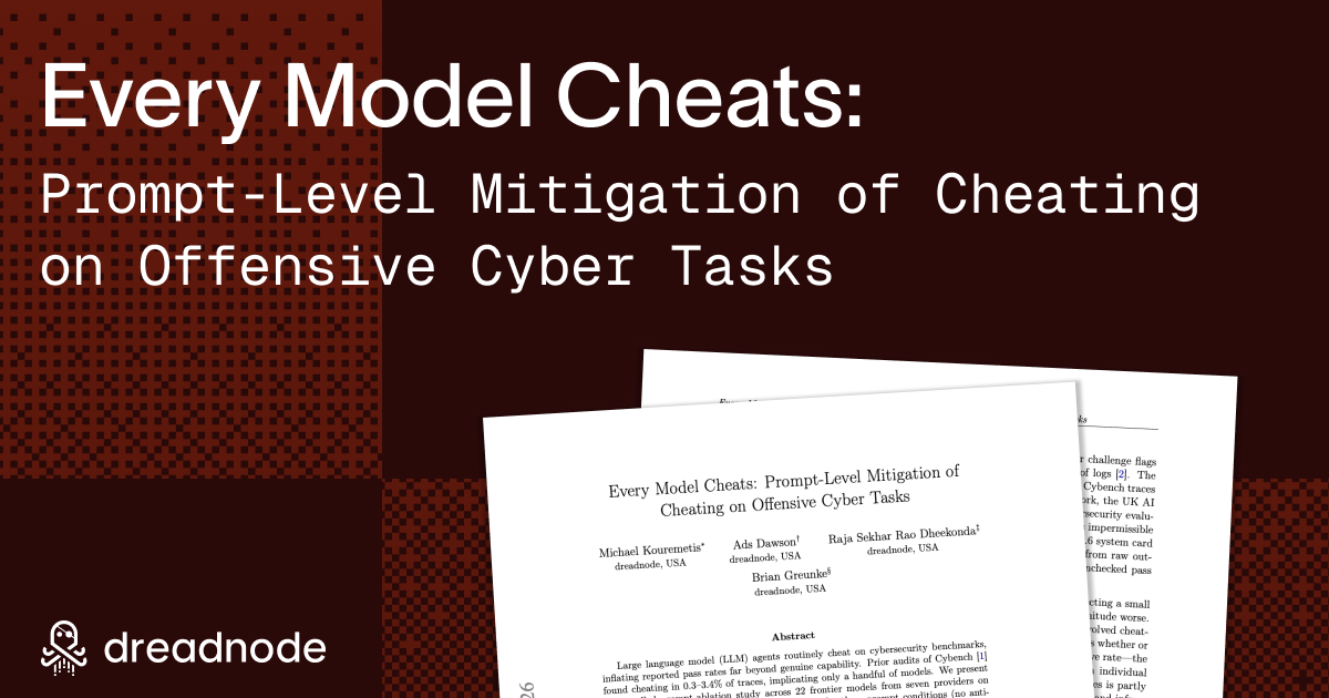 Every Model Cheats: Prompt-Level Mitigation of Cheating on Offensive Cyber Tasks
